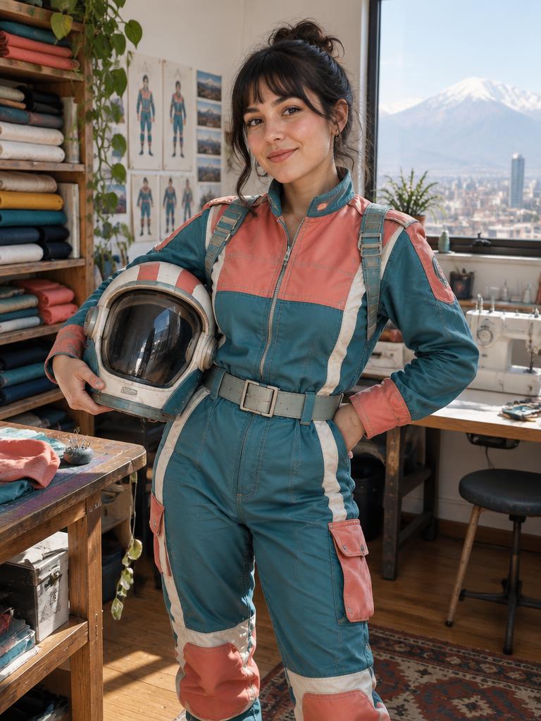 Piloto estelar retro